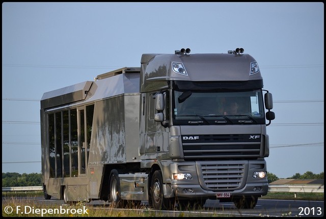 NMV-664 DAF XF 105-BorderMaker Uittoch TF 2013