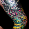 inked leg - tattoos