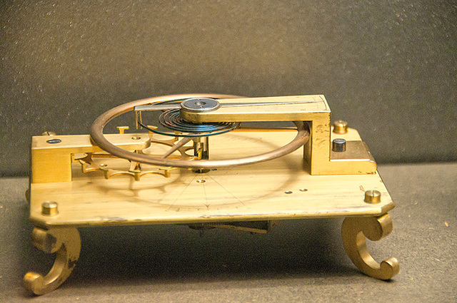 cilindergang-model klokkenmuseum Furtwangen