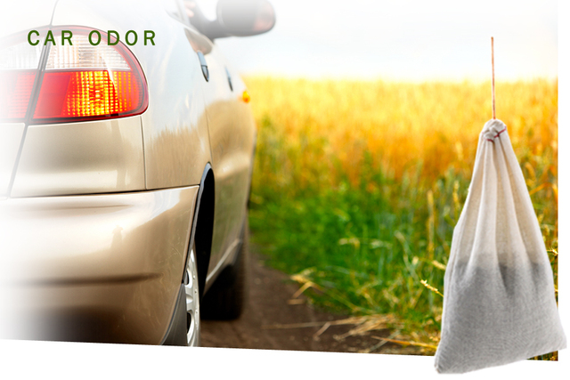 SMELLEZE Reusable Car Odor Removal Pouch: Large SMELLEZE