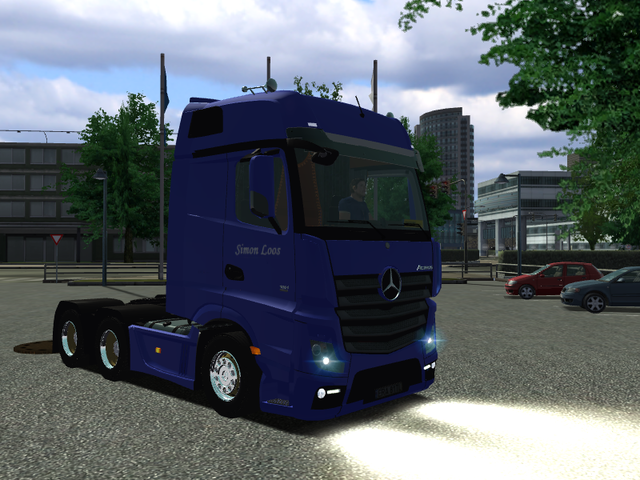 ets Mercedes Actros MP4 6x4 + Chereau Simon Loos B ETS COMBO'S