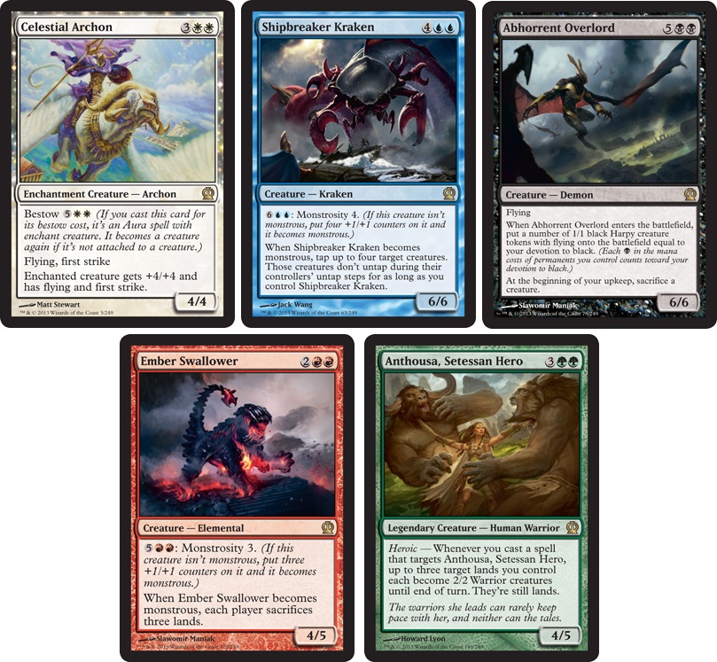theros intro rares prerelease promos - 
