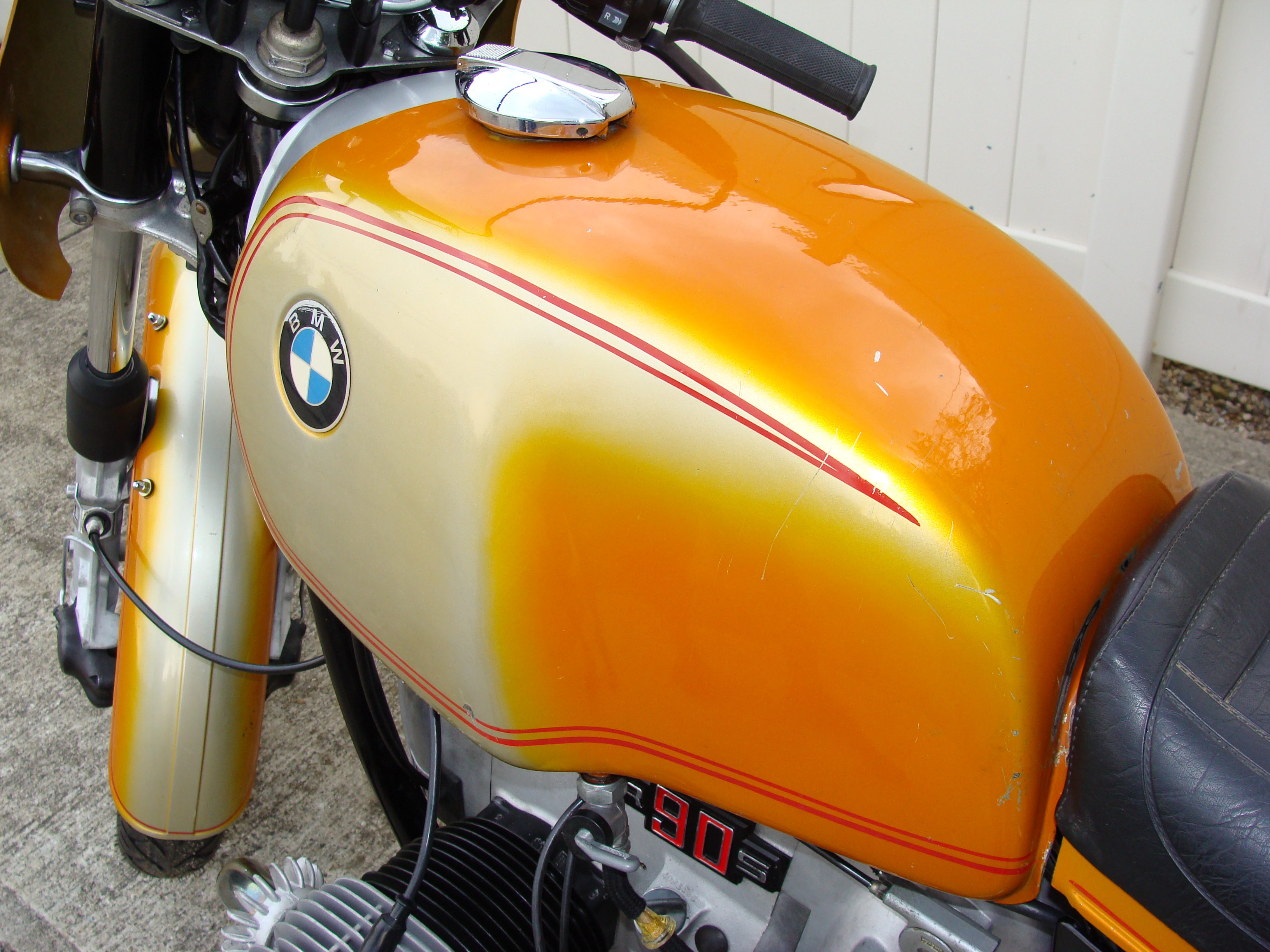daytona orange bmw r90s for sale