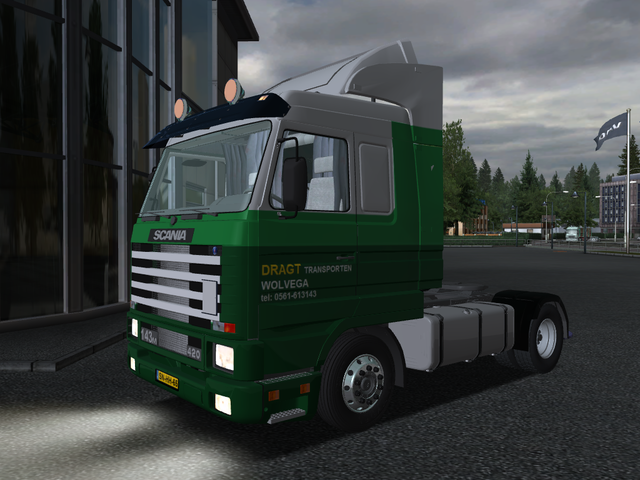 gts Scania 143M Streamliner + Krone 2asser DRAGT W GTS COMBO'S