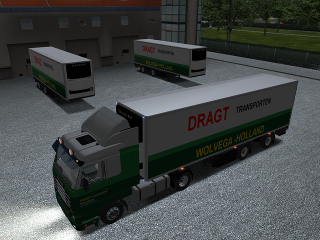gts Scania 143M Streamliner + Krone 2asser DRAGT W GTS COMBO'S