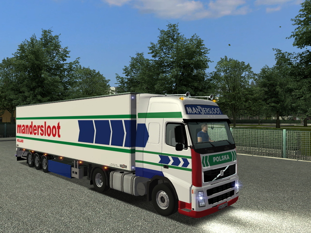 gts Volvo FH + Chereau Technogram Mandersloot Pole GTS COMBO'S