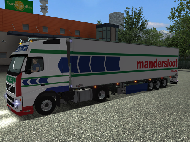 gts Volvo FH + Chereau Technogram Mandersloot Pole GTS COMBO'S