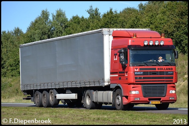 BP-FN-98 DAF XF-BorderMaker Rijdende auto's