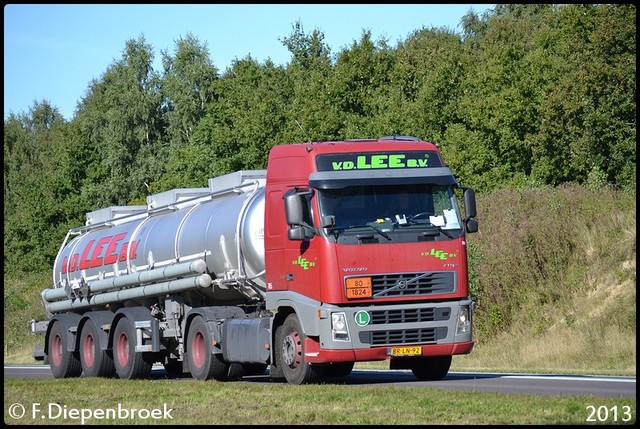 BR-LN-92 Volvo FH12 van der Lee-BorderMaker Rijdende auto's