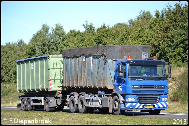 BR-ZV-93 DAF CF van Gansewinkel-BorderMaker Rijdende auto's