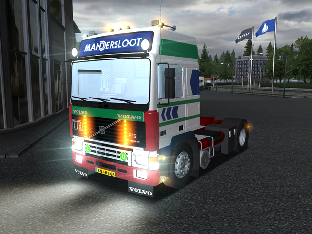 gts Volvo F12 + Chereau Technogram Mandersloot Sch GTS COMBO'S