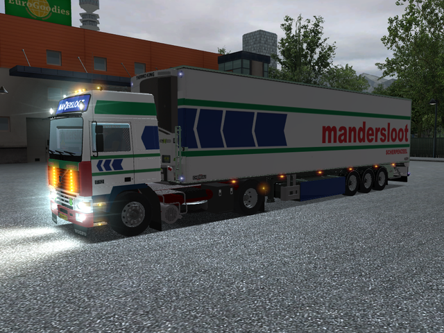 gts Volvo F12 + Chereau Technogram Mandersloot Sch GTS COMBO'S