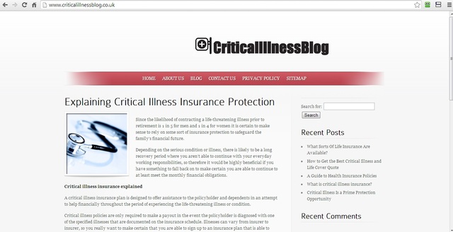 The Benefits That Life And Critical Illness Insura critical illness cover