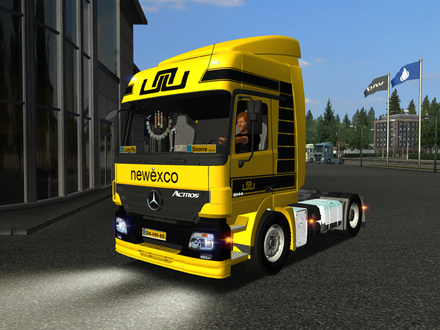 gts Mercedes Actros 1844 MP1 by caspar1 + Krone Pr GTS COMBO'S