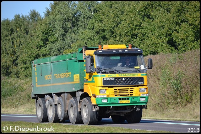 BK-TL-74 Terberg FM3000 Nico HZ-BorderMaker Rijdende auto's