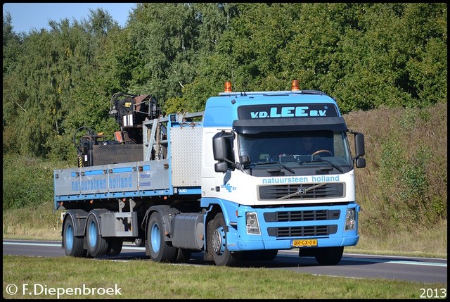 BR-GX-08 Volvo FM van der Lee-BorderMaker Rijdende auto's