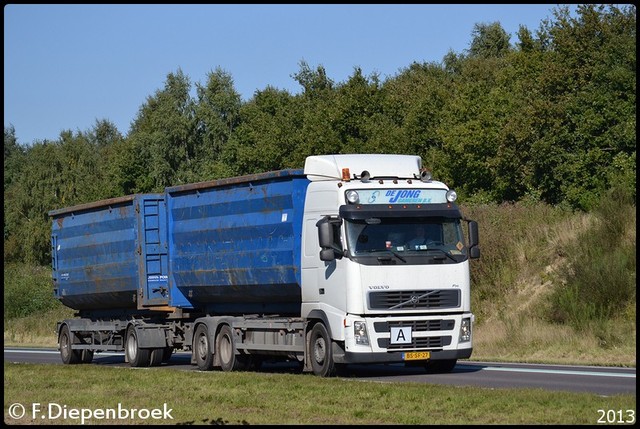 BS-SF-27 Volvo FH de Jong Gameren-BorderMaker Rijdende auto's