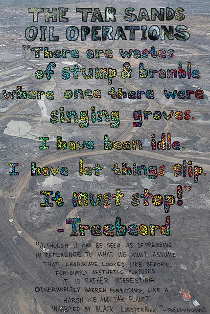 Treebeard Quote and Tar Sands IsItOverYet Sub Picture Box