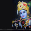 1090 krishna-black-wallpaper - saran