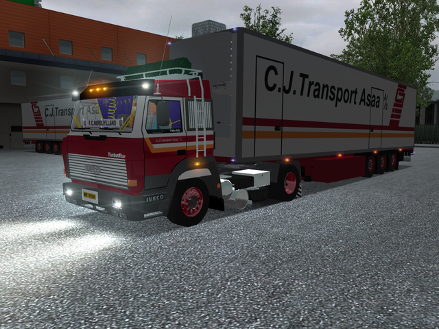 gts Iveco Turbostar 190 48 + Krone cooliner C.J GTS COMBO'S