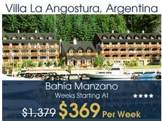 Argentina weekly stay Pick of the week