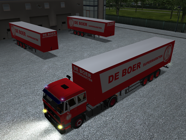 gts Daf 2800 + Dryvanold De Boer Supermarkten verv GTS COMBO'S