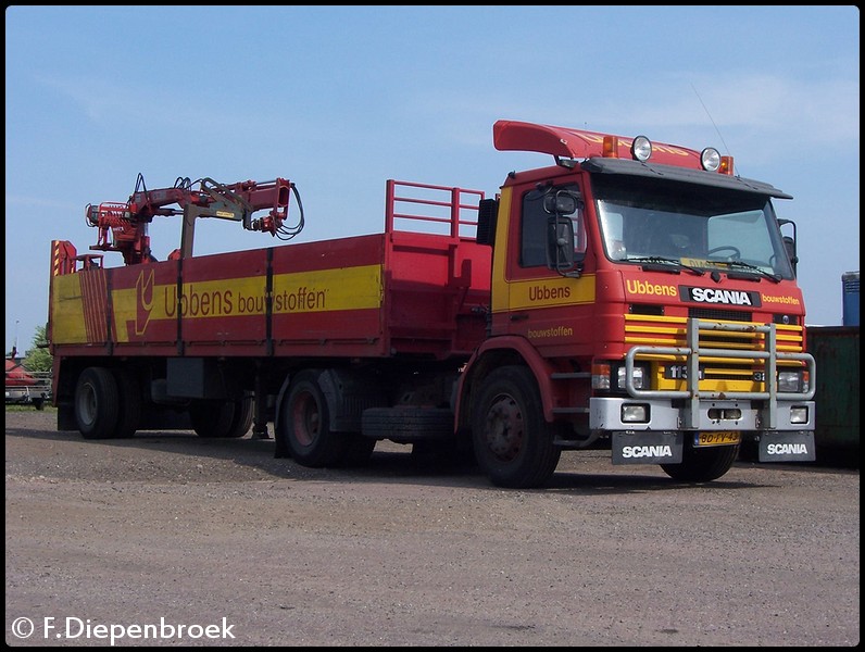 BD-FV-43 Scania 133M 320 Ubbens-BorderMaker - Ubbens
