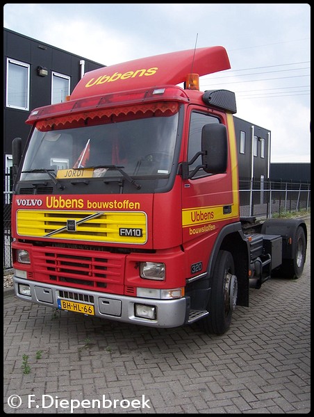 BH-HL-66 Volvo FM10 Ubbens Bouwstoffen-BorderMaker - Ubbens