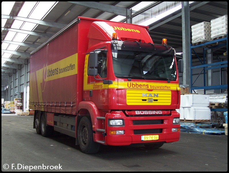 BN-PR-56 MAN TGA BAKWAGEN UBBENS-BorderMaker - Ubbens