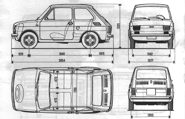 Fiat 126 Rodzina, dom