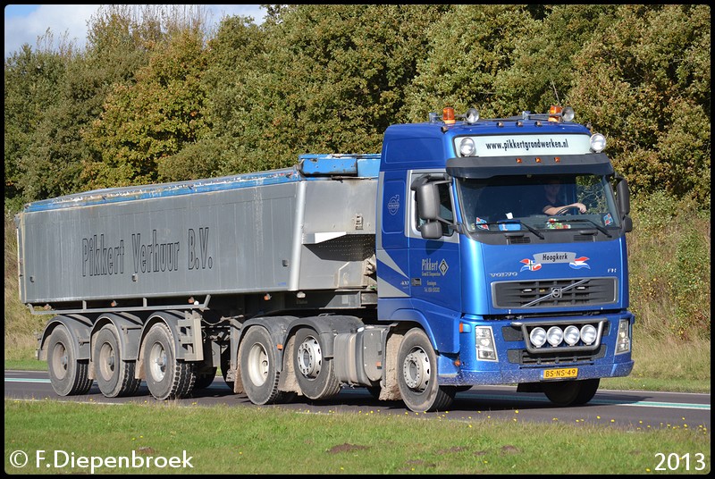 BS-NS-49 Volvo FH Pikkert-BorderMaker - Rijdende auto's