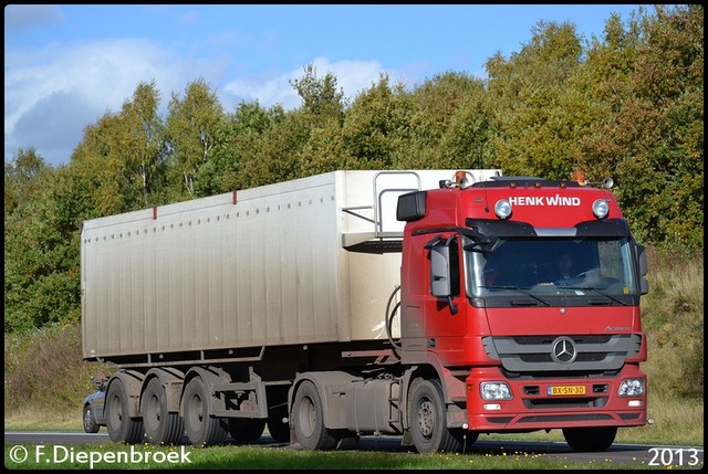 BX-SN-30 MB ACtros Henk WInd-BorderMaker Rijdende auto's