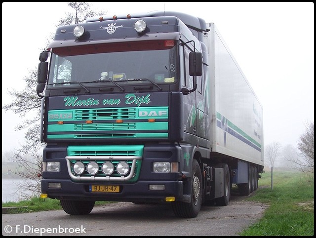 BJ-JR-47 Daf XF Martin van Dijk-BorderMaker condities