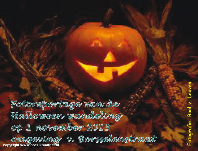 halloweenwandeling Halloween 2013 v. Borsselenstr e.o.