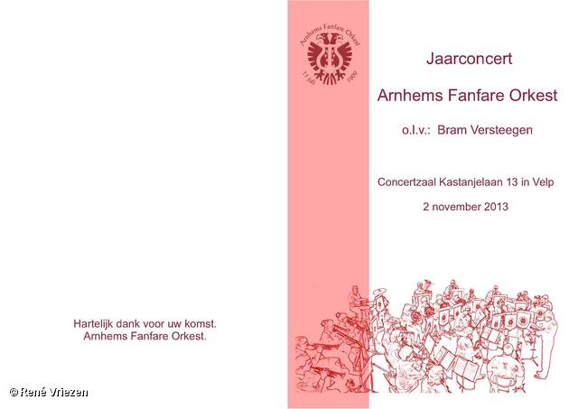 R.Th.B.Vriezen 2013 11 02 0001 Arnhems Fanfare Orkest Jaarconcert K13 Velp zaterdag 2 november 2013