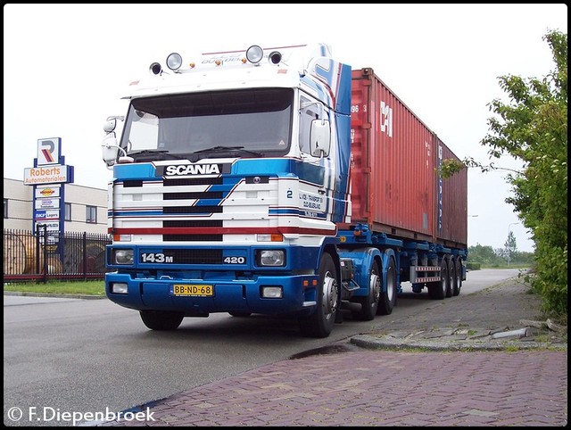 BB-ND-68 Scania 143 420 L.Vos2-BorderMaker oude foto's