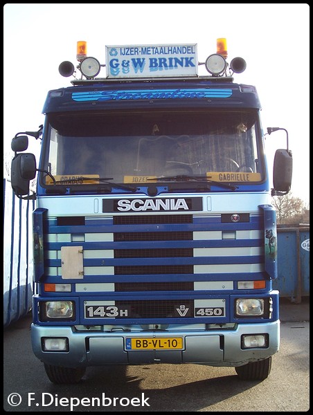 BB-VL-10 G&W Brink Scania 143h 4503-BorderMaker oude foto's