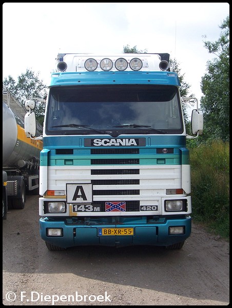 BB-xR-55 Scania 143M 420 Benedictus3-BorderMaker oude foto's