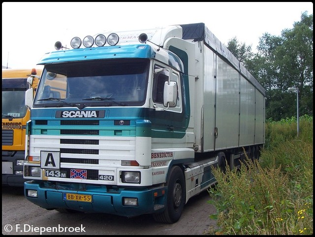 BB-xR-55 Scania 143M 420 Benedictus4-BorderMaker oude foto's