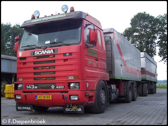 VS-18-RB Scania 143 420 Henk Bousema-BorderMaker oude foto's