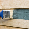 Applying-stain-with-brush - Wood Stain Colours