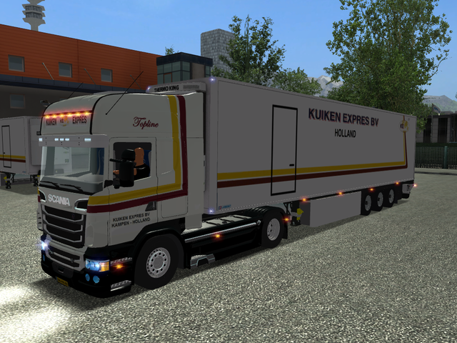 gts Scania R730 + Lamberet SR2 KUIKENEXPRES BV Kam GTS COMBO'S