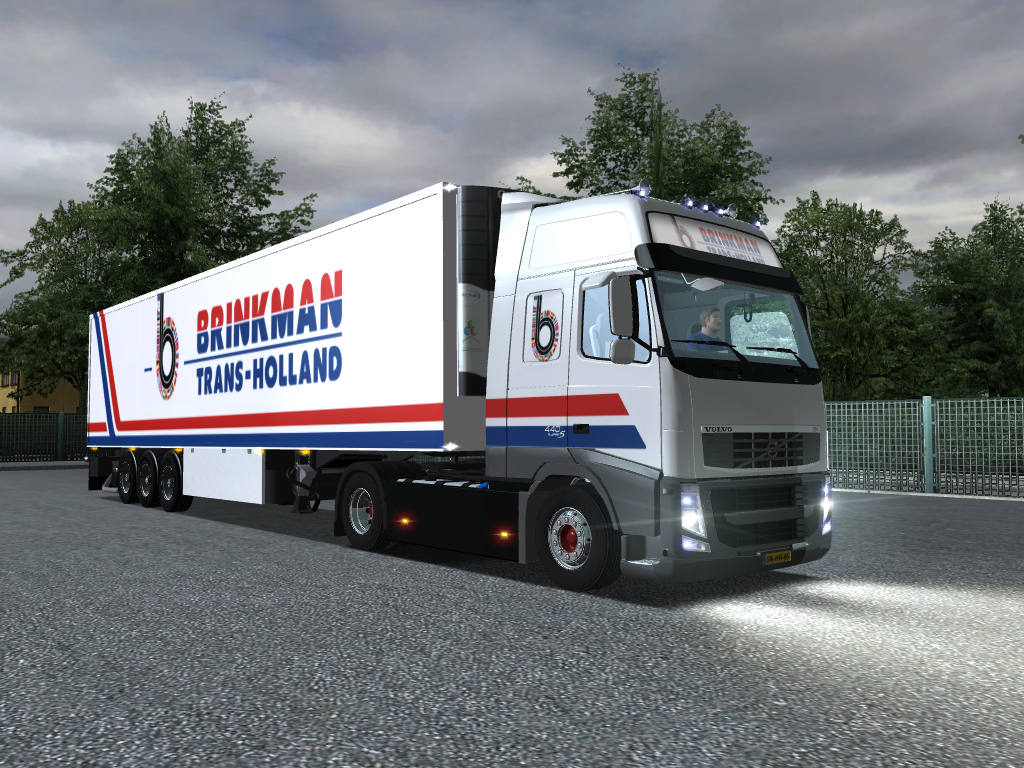 gts Volvo Fh 440 + Schmitz Cooliner BRINKMAN TRANS - GTS COMBO'S