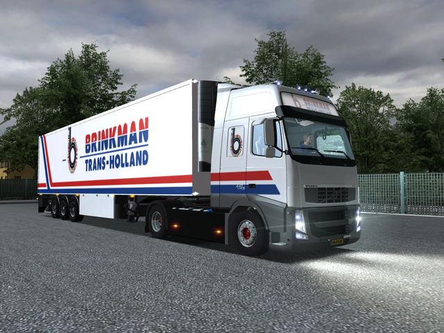 gts Volvo Fh 440 + Schmitz Cooliner BRINKMAN TRANS GTS COMBO'S