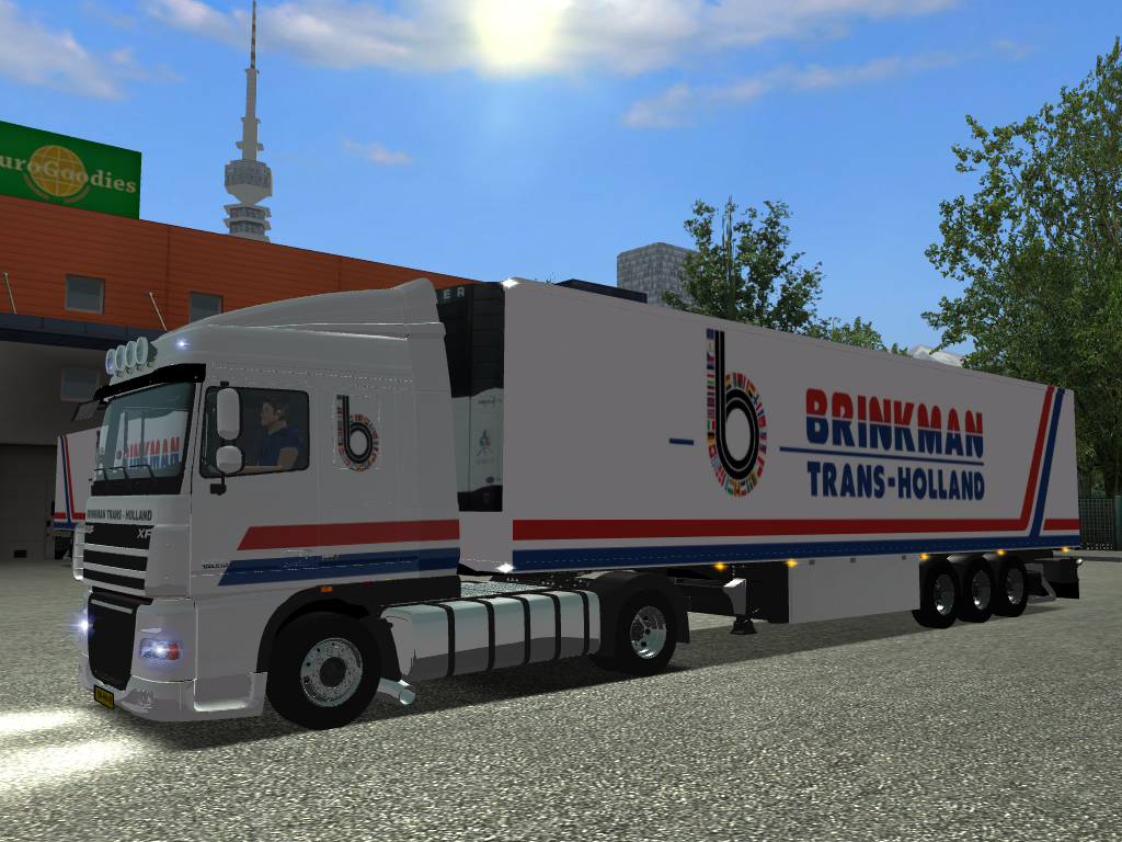 gts Daf XF 105 + SChmitz Cooliner BRINKMAN TRANS H - GTS COMBO'S