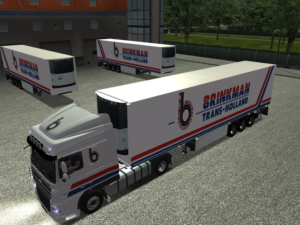 gts Daf XF 105 + Schmitz Cooliner BRINKMAN TRANS H - GTS COMBO'S