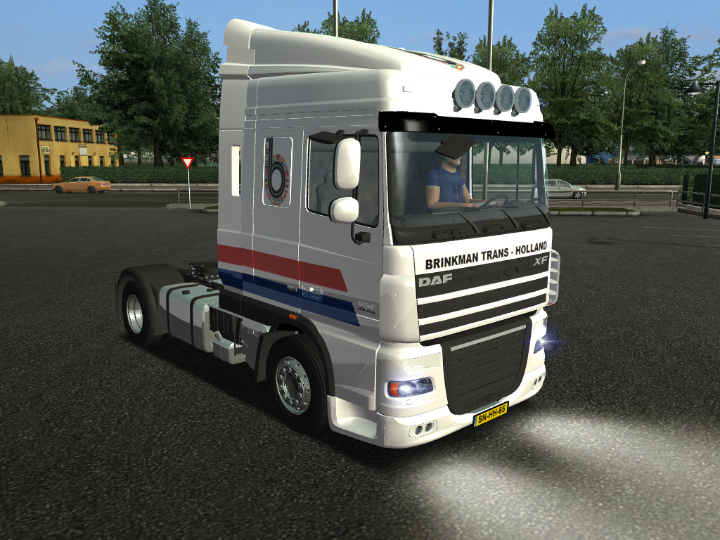 gts Daf XF 105 + Schmitz Cooliner BRINKMAN TRANS H - GTS COMBO'S