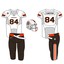 Away - White top, Brown bottom - Cleveland Browns Uniform Update