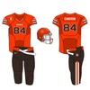 Home - Orange top, Brown bo... - Cleveland Browns Uniform Up...