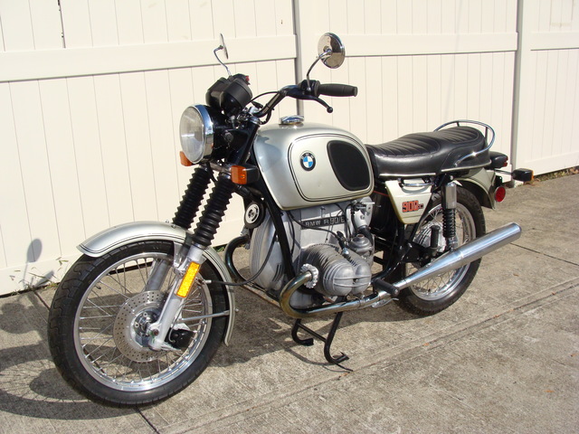 4962215 '76 R90-6, Silver 001 4962215 ’75 R90/6, Silver. 24 Ltr. Fuel Tank. 10 K Service, plus complete end to end Mechanical Rehab. Under 37,000 Miles.
